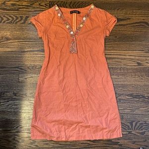 Hand painted Vintage Miro mini dress